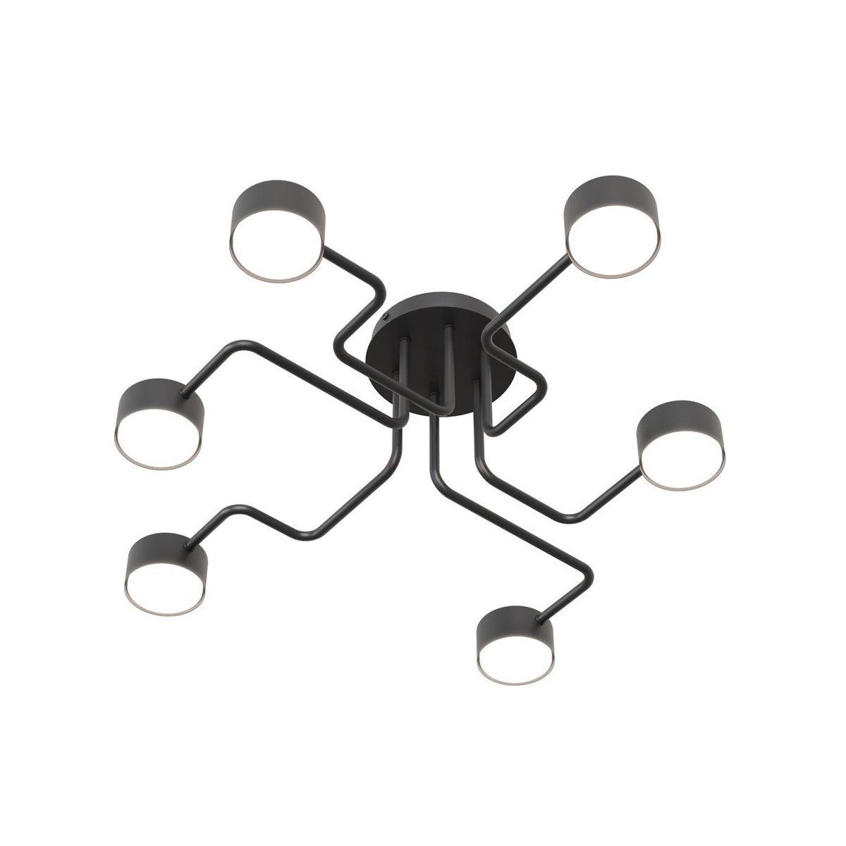 Emibig KURAGE 6 BL EM1442/6 kolor czarny z kategorii lampy wiszące