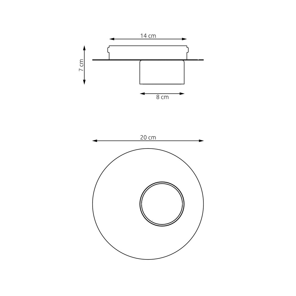 Emibig PIXO 1 BL EM1443/1 kolor czarny z kategorii lampy wiszące