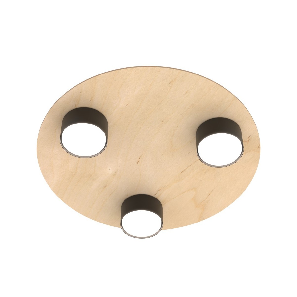 Emibig PIXO 3 BL EM1443/3 kolor czarny z kategorii lampy wiszące