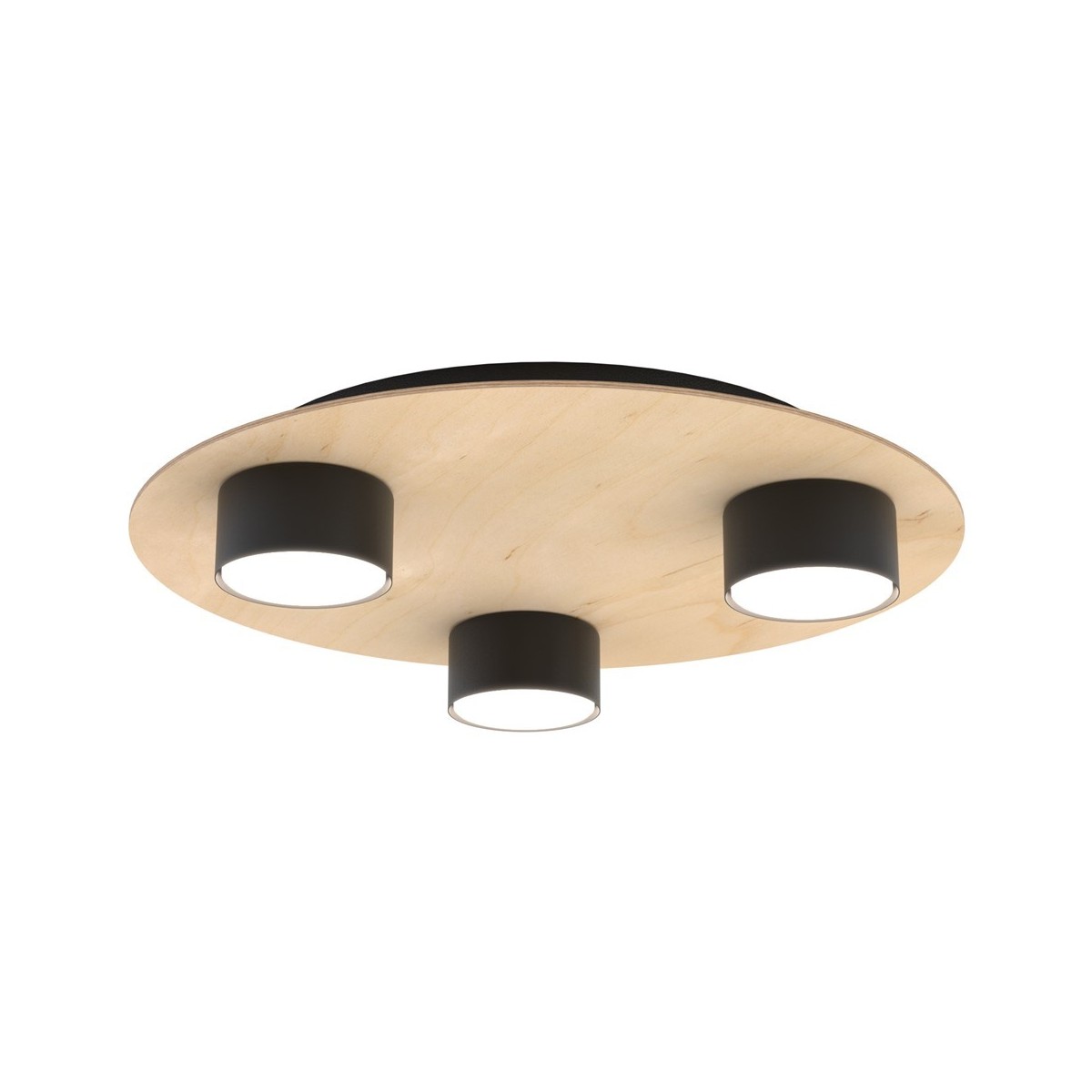 Emibig PIXO 3 BL EM1443/3 kolor czarny z kategorii lampy wiszące