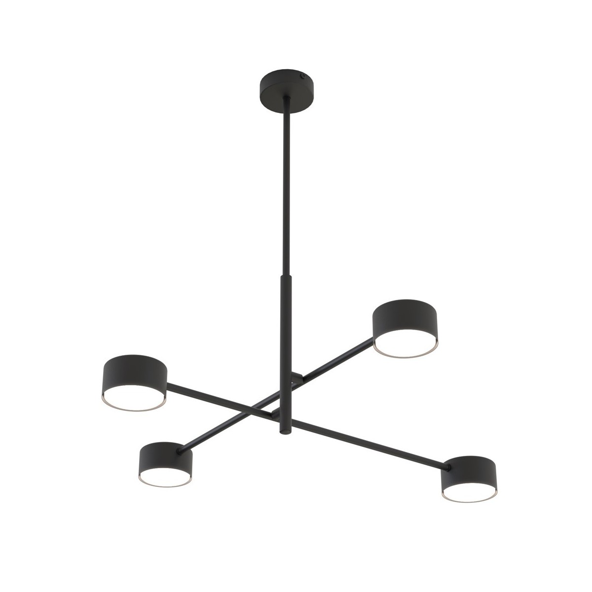 Emibig NATSU 4 BL EM1444/4 kolor czarny z kategorii lampy wiszące