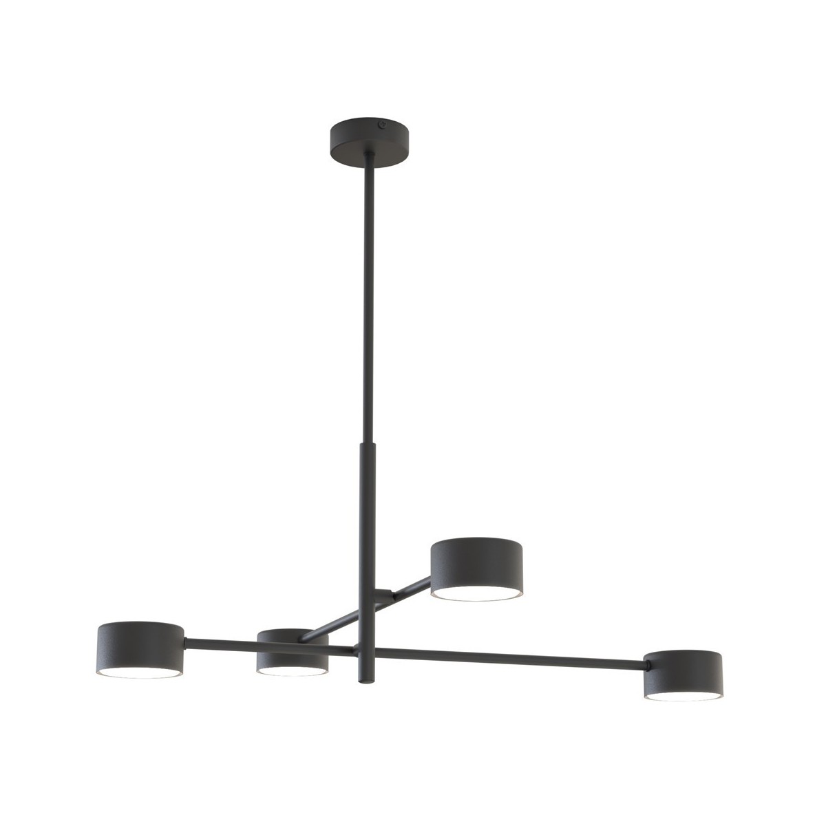 Emibig NATSU 4 BL EM1444/4 kolor czarny z kategorii lampy wiszące