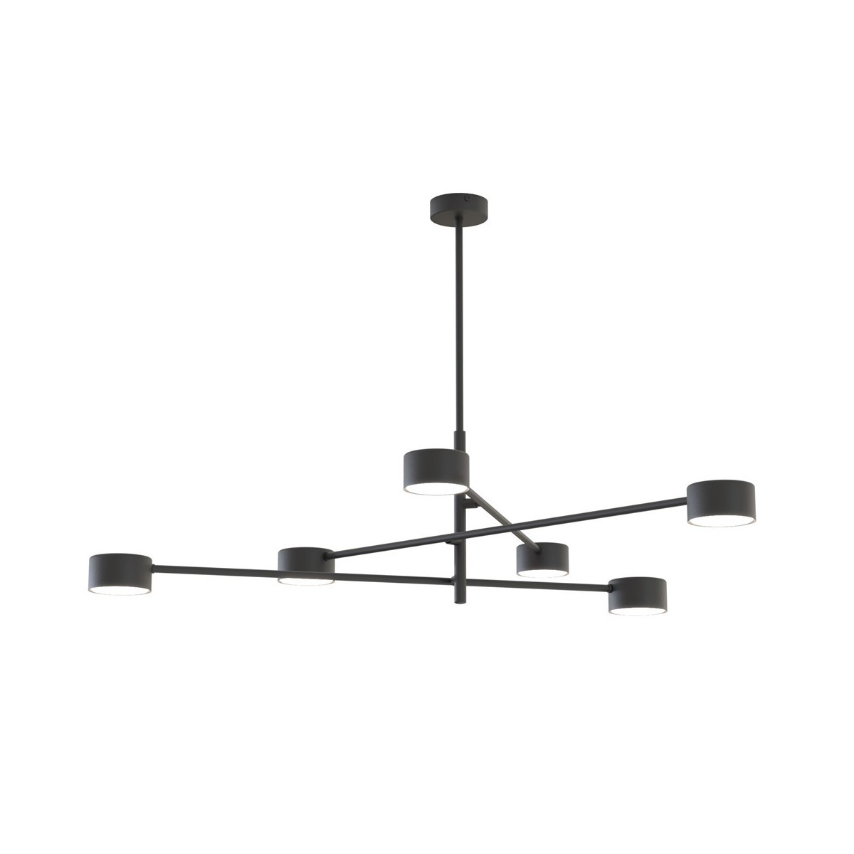 Emibig NATSU 6 BL EM1444/6 kolor czarny z kategorii lampy wiszące