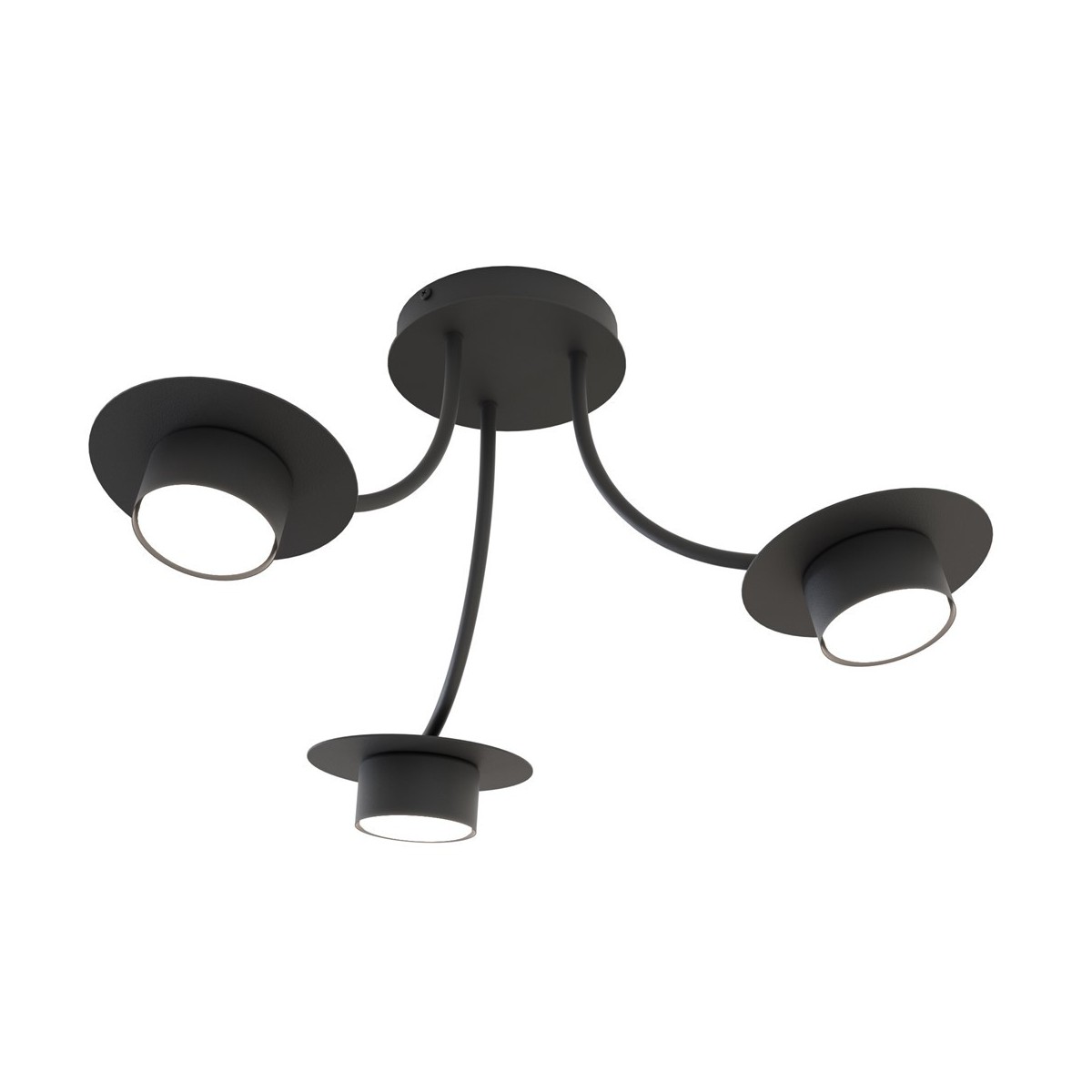 Emibig ENSO 3 BL EM1445/3 kolor czarny z kategorii lampy wiszące