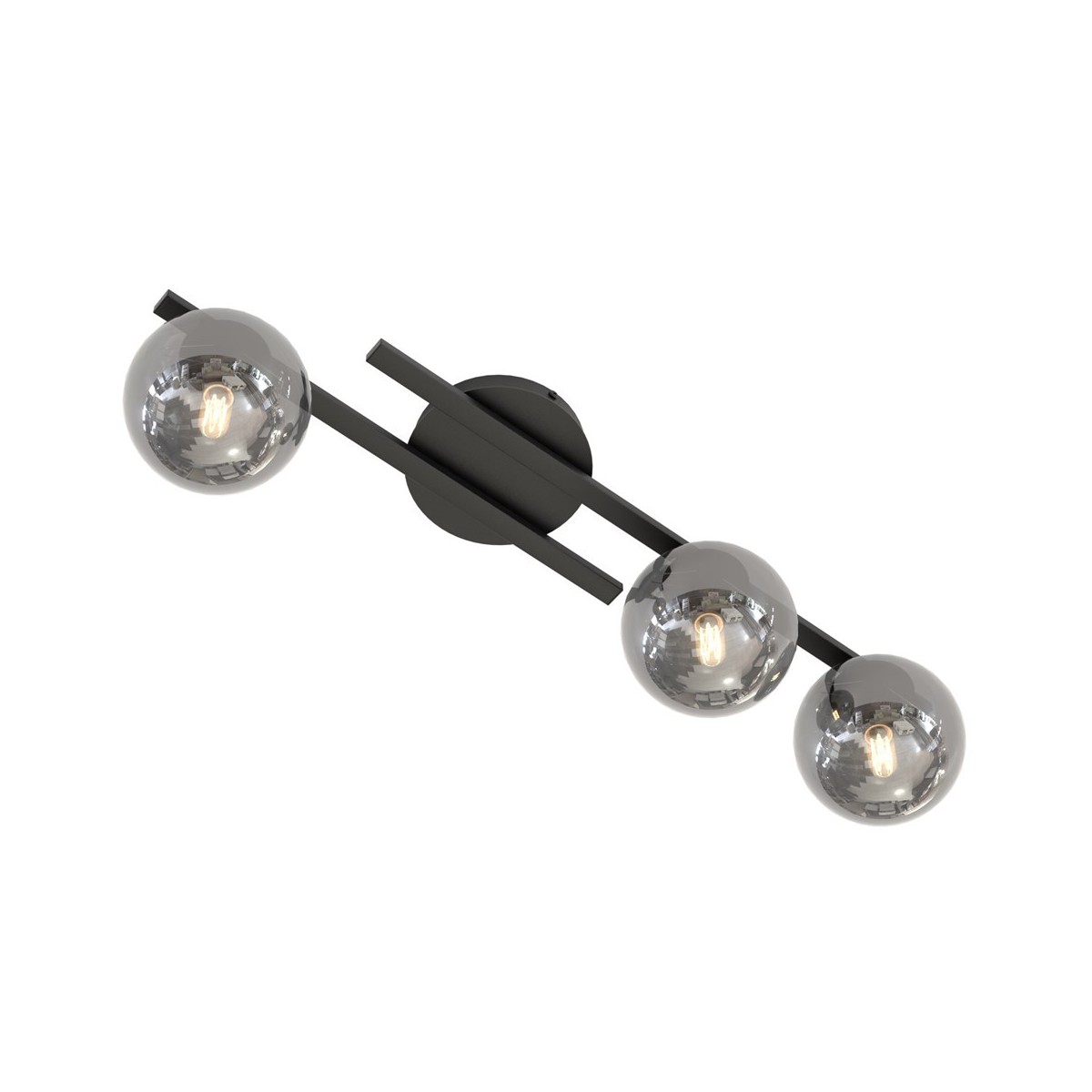 Emibig KAIRO 3 BL GRAFIT EM1447/3 kolor czarny z kategorii lampy wiszące