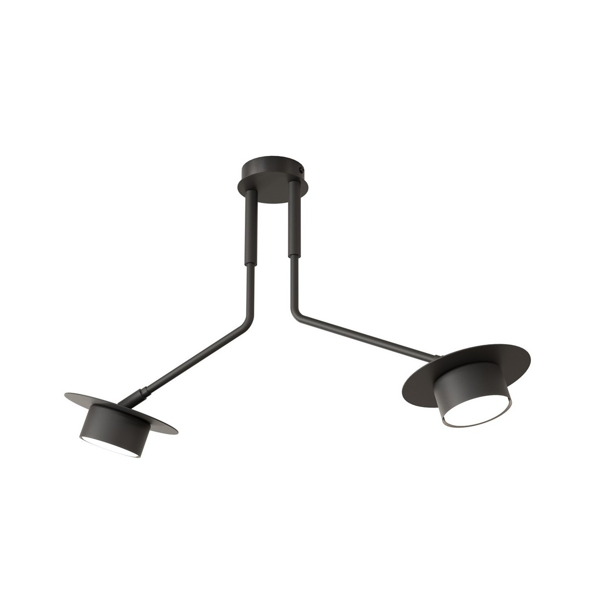 Emibig MIZU 2 BL EM1448/2 kolor czarny z kategorii lampy wiszące