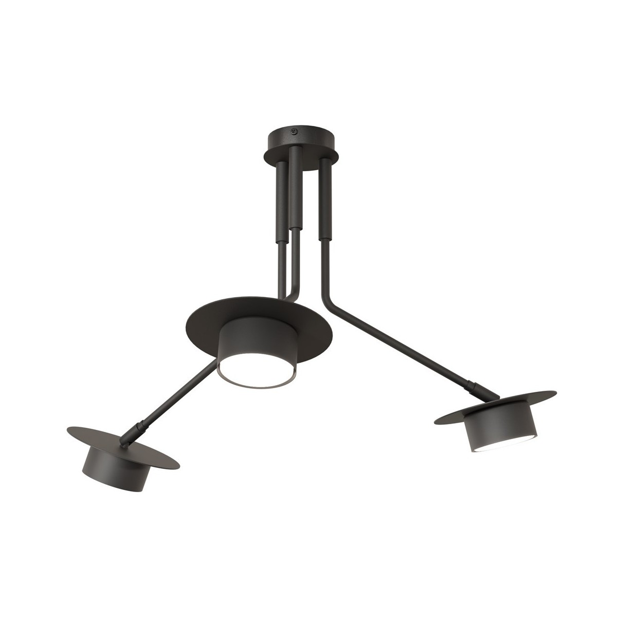 Emibig MIZU 3 BL EM1448/3 kolor czarny z kategorii lampy wiszące