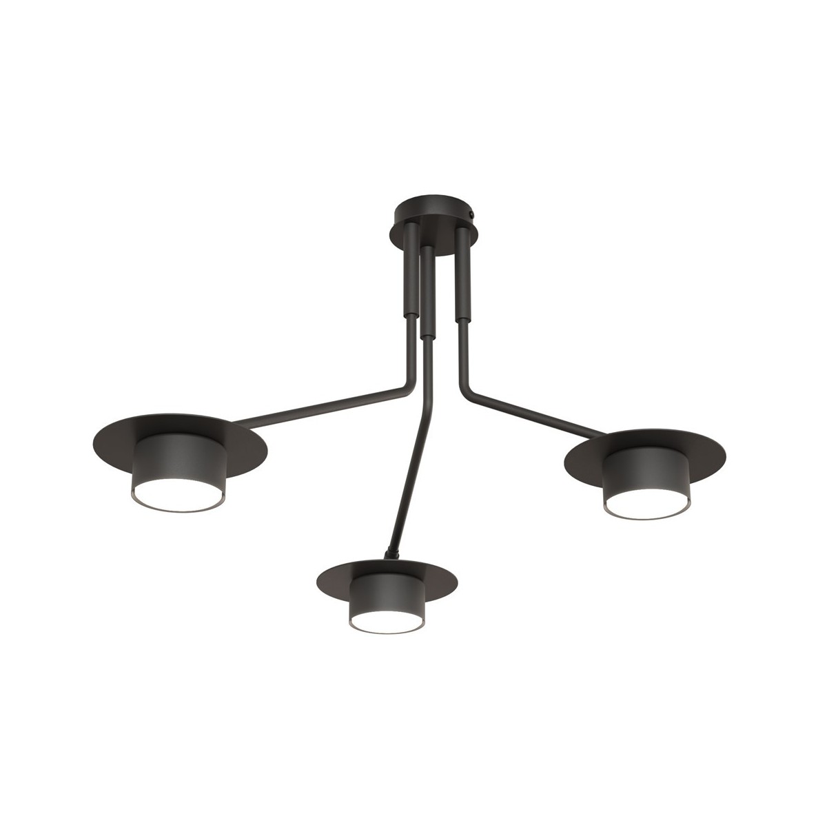 Emibig MIZU 3 BL EM1448/3 kolor czarny z kategorii lampy wiszące