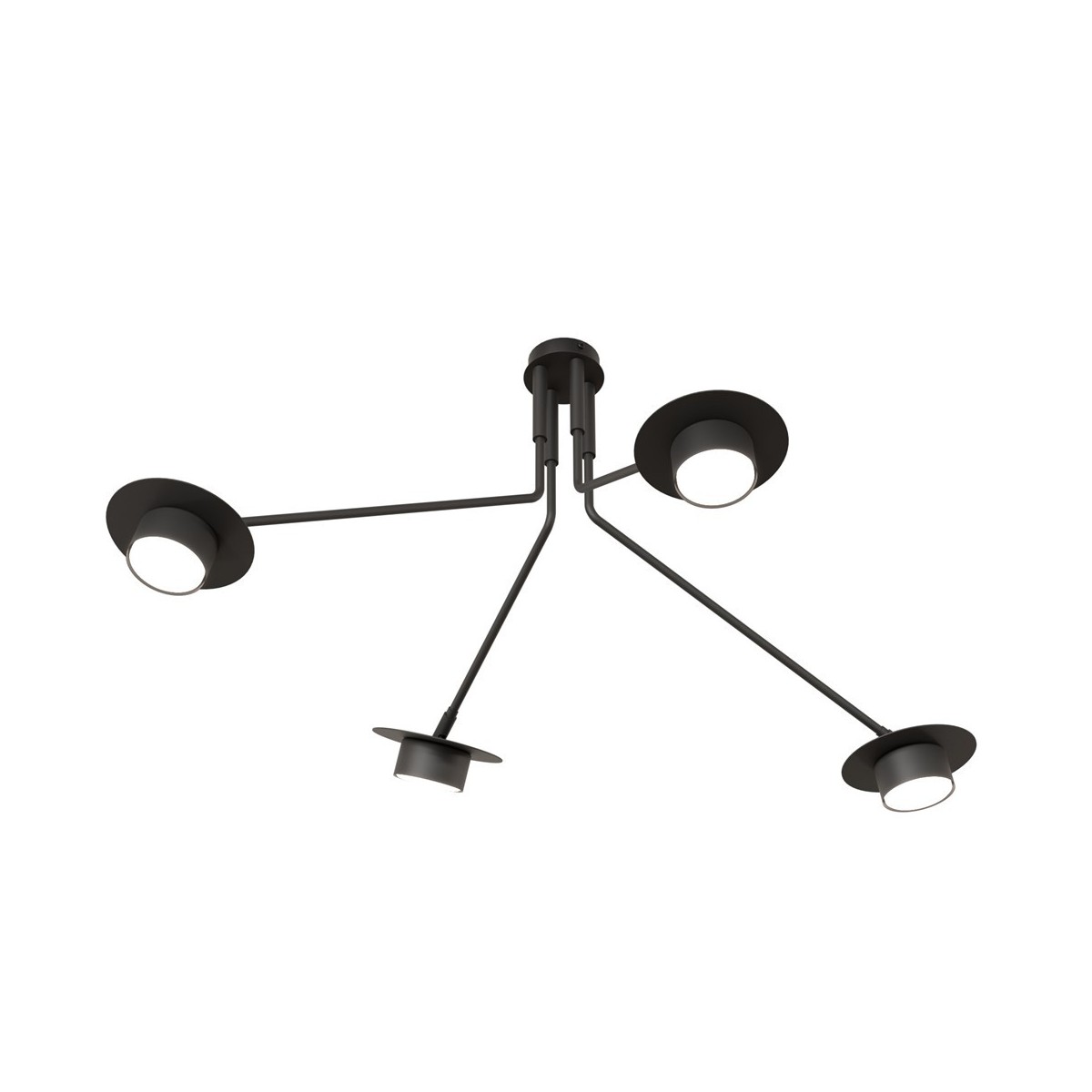 Emibig MIZU 4 BL EM1448/4 kolor czarny z kategorii lampy wiszące