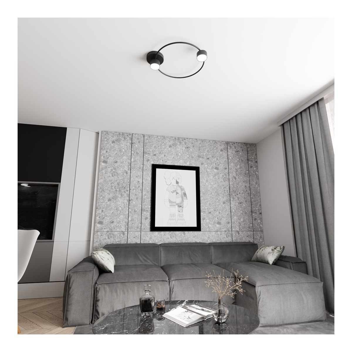 Emibig LUCIO 2 BL EM1450/2 kolor z kategorii lampy sufitowe