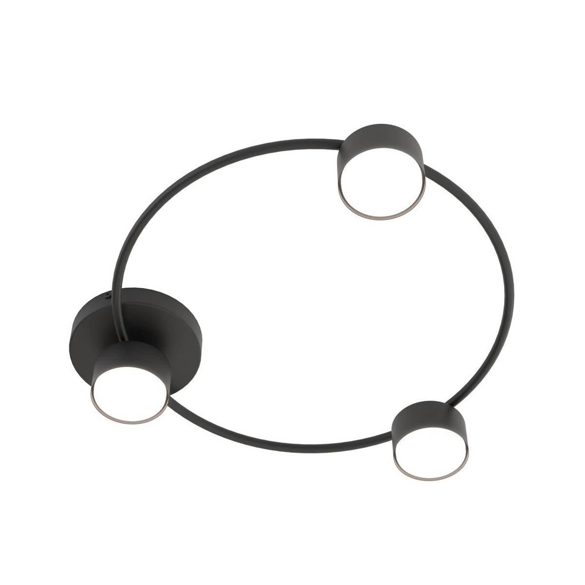 Emibig LUCIO 3 BL EM1450/3 kolor czarny z kategorii lampy sufitowe