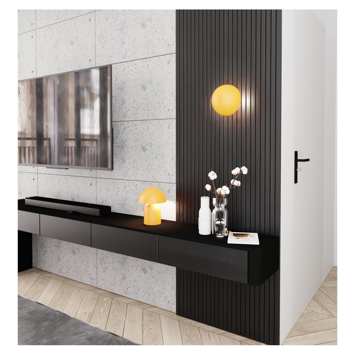 Emibig MUSH LN2 OR EM1452/LN2 kolor pomarańczowy z kategorii lampki biurkowe