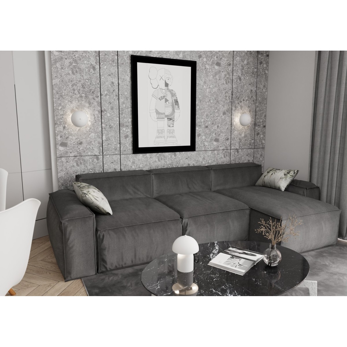 Emibig MUSH K2 WH EM1453/K2 kolor biały z kategorii kinkiety