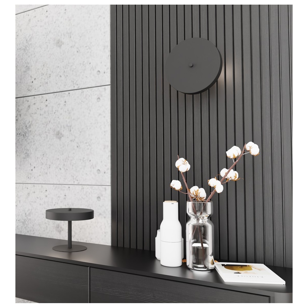 Emibig NEMO LN2 BL EM1454/LN2 kolor czarny z kategorii lampki biurkowe