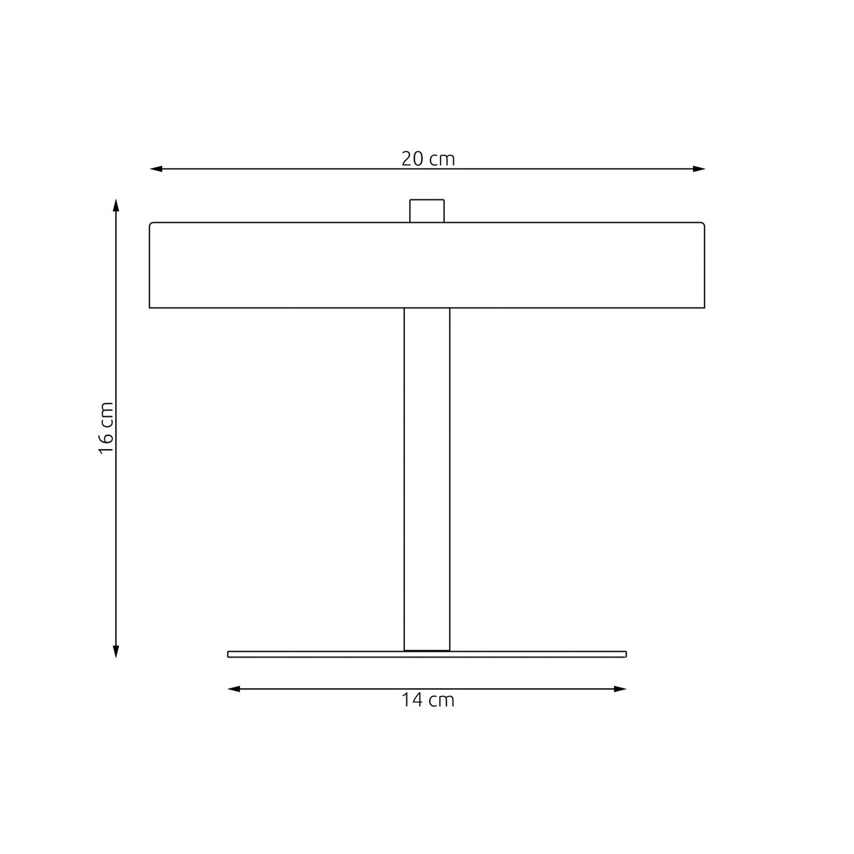 Emibig NEMO LN2 WH EM1456/LN2 kolor biały z kategorii lampki biurkowe