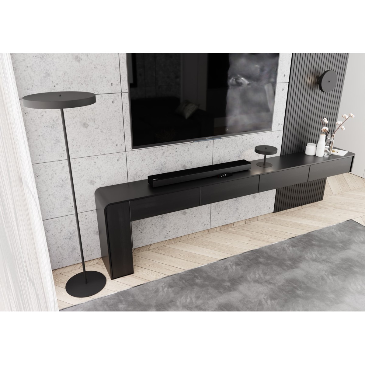 Emibig NEMO K2 BL EM1454/K2 kolor czarny z kategorii kinkiety