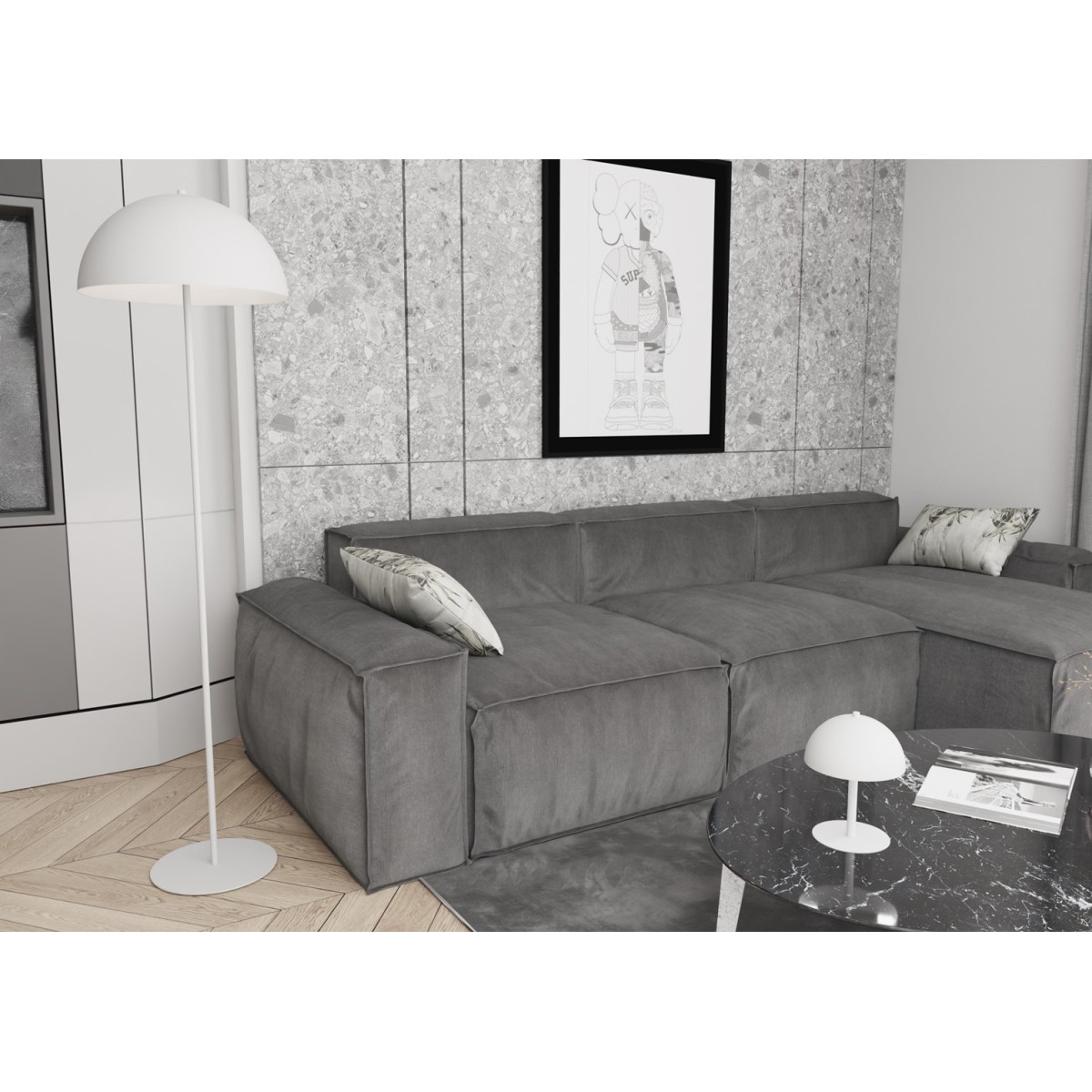 Emibig MOGU LN2 WH EM1459/LN2 kolor biały z kategorii lampki biurkowe