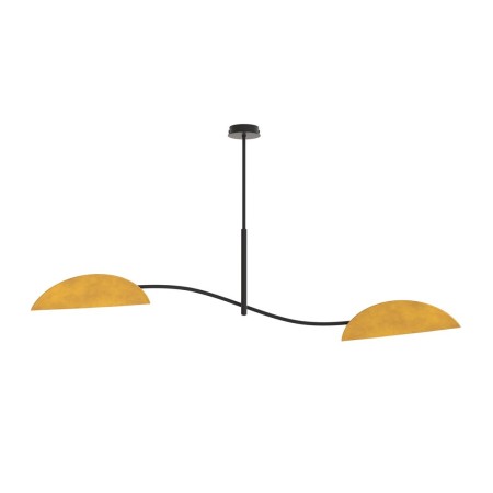 Emibig LOTUS 2 BL MUSTARD EM1460/2 kolor czarny z kategorii lampy sufitowe