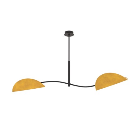 Emibig LOTUS 2 BL MUSTARD EM1460/2 kolor czarny z kategorii lampy sufitowe