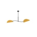 Emibig LOTUS 2 BL MUSTARD EM1460/2 kolor czarny z kategorii lampy sufitowe
