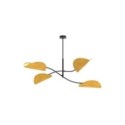 Emibig LOTUS 4 BL MUSTARD EM1460/4 kolor czarny z kategorii lampy sufitowe