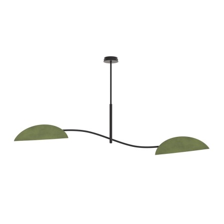 Emibig LOTUS 2 BL GREEN EM1461/2 kolor czarny z kategorii lampy sufitowe