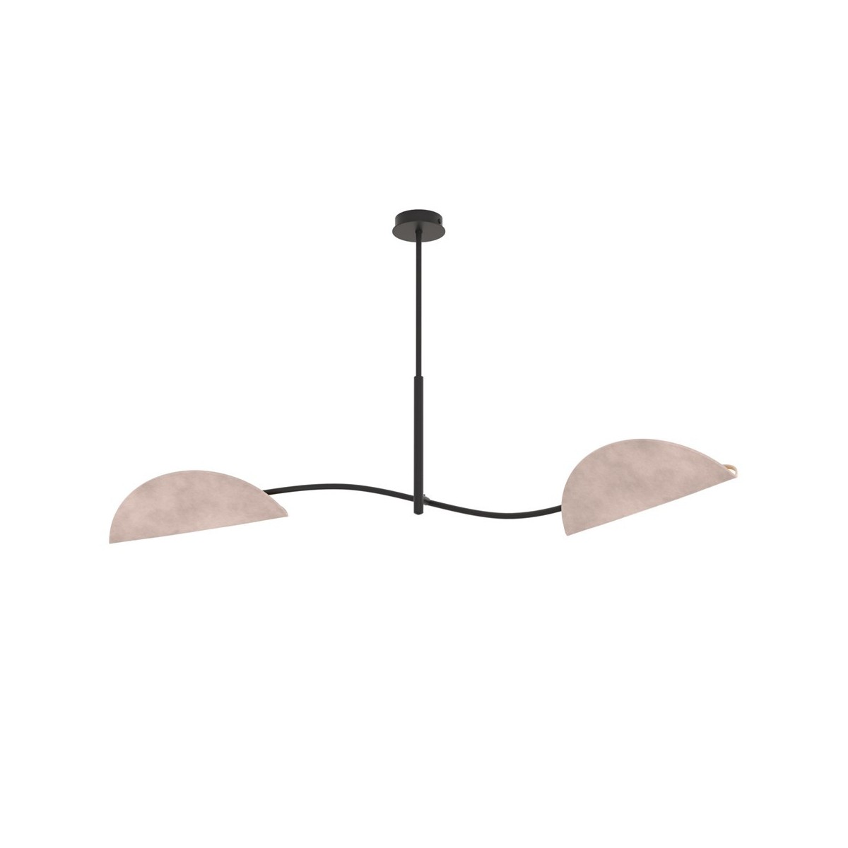 Emibig LOTUS 2 BL GRAY EM1462/2 kolor czarny z kategorii lampy sufitowe