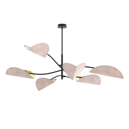 Emibig LOTUS 6 BL GRAY EM1462/6 kolor czarny z kategorii lampy sufitowe