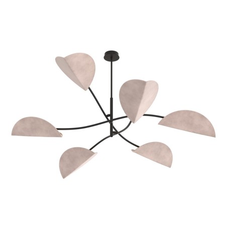 Emibig LOTUS 6 BL GRAY EM1462/6 kolor czarny z kategorii lampy sufitowe