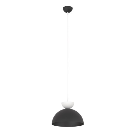 Emibig LUNARO 1S BL BLACK/WHITE EM1472/1S kolor biały z kategorii lampy wiszące