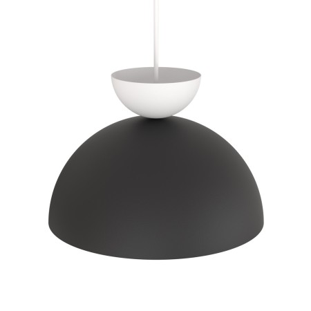 Emibig LUNARO 1S BL BLACK/WHITE EM1472/1S kolor biały z kategorii lampy wiszące