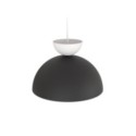Emibig LUNARO 1S BL BLACK/WHITE EM1472/1S kolor biały z kategorii lampy wiszące