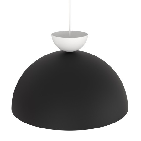Emibig LUNARO 1L BL BLACK/WHITE EM1472/1L kolor biały z kategorii lampy wiszące