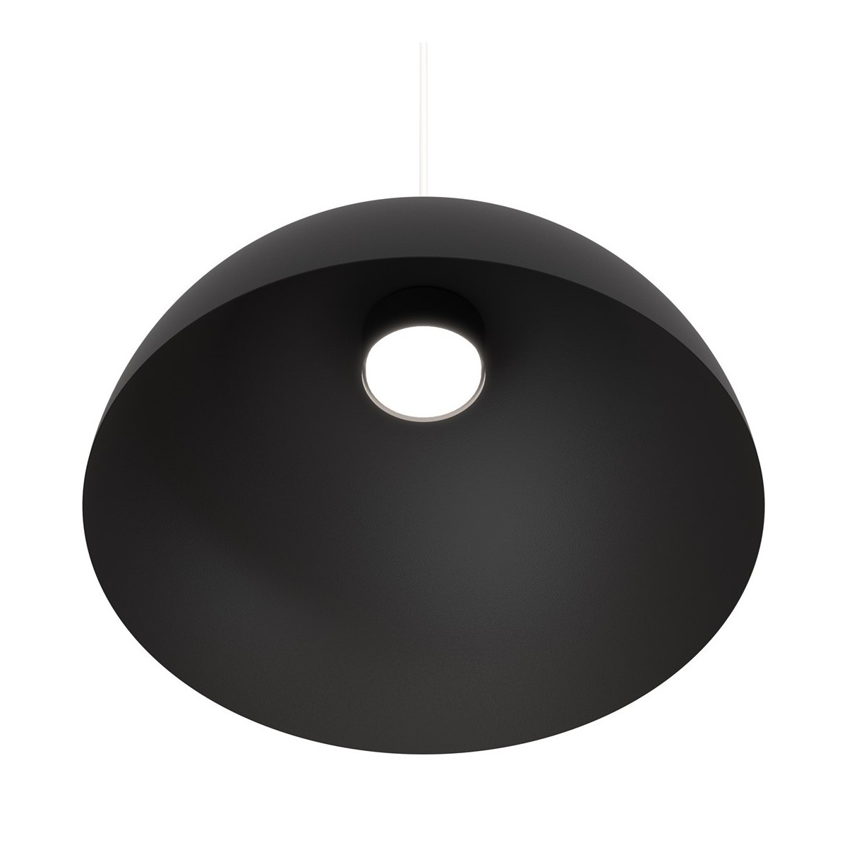 Emibig LUNARO 1L BL BLACK/WHITE EM1472/1L kolor biały z kategorii lampy wiszące