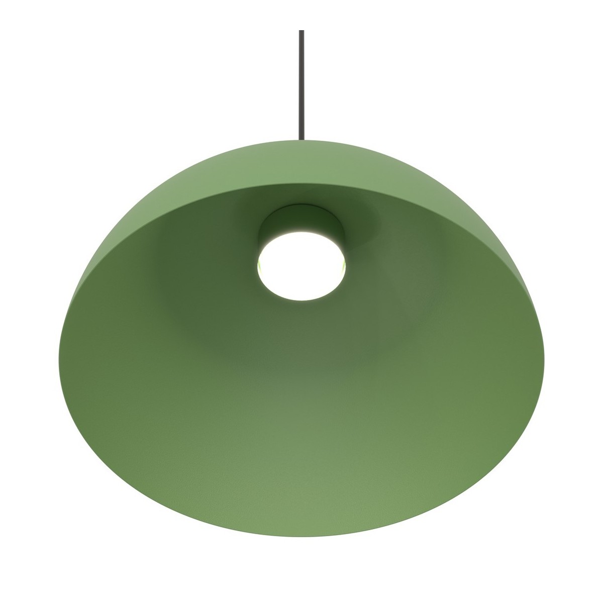 Emibig LUNARO 1L BL GREEN EM1473/1L kolor czarny z kategorii lampy wiszące