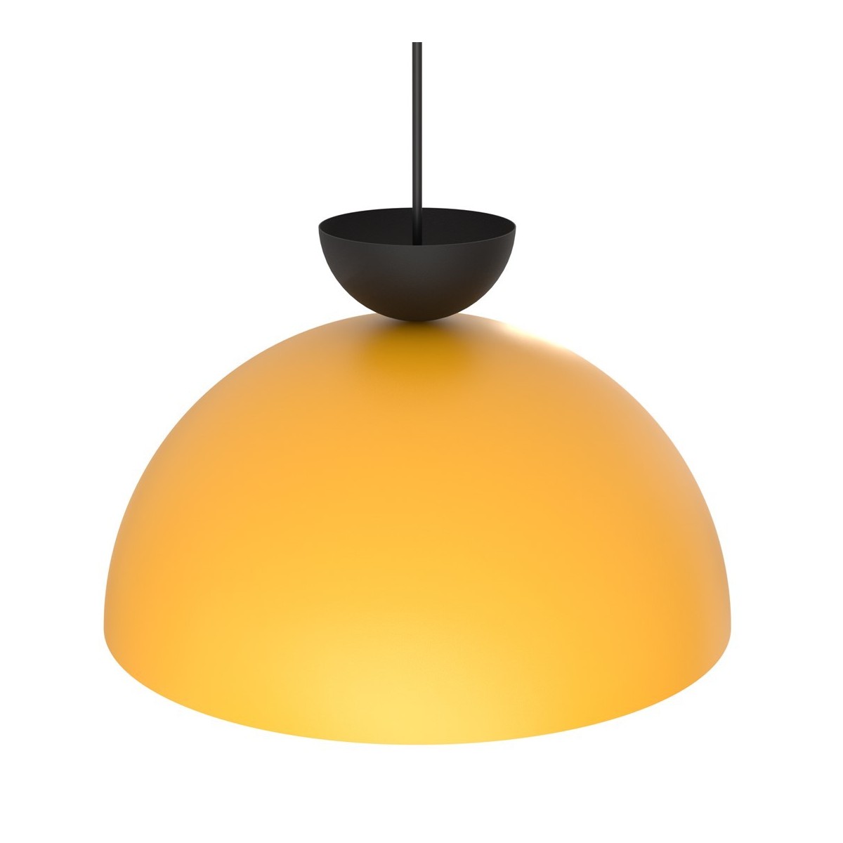 Emibig LUNARO 1L BL ORANGE EM1474/1L kolor czarny z kategorii lampy wiszące