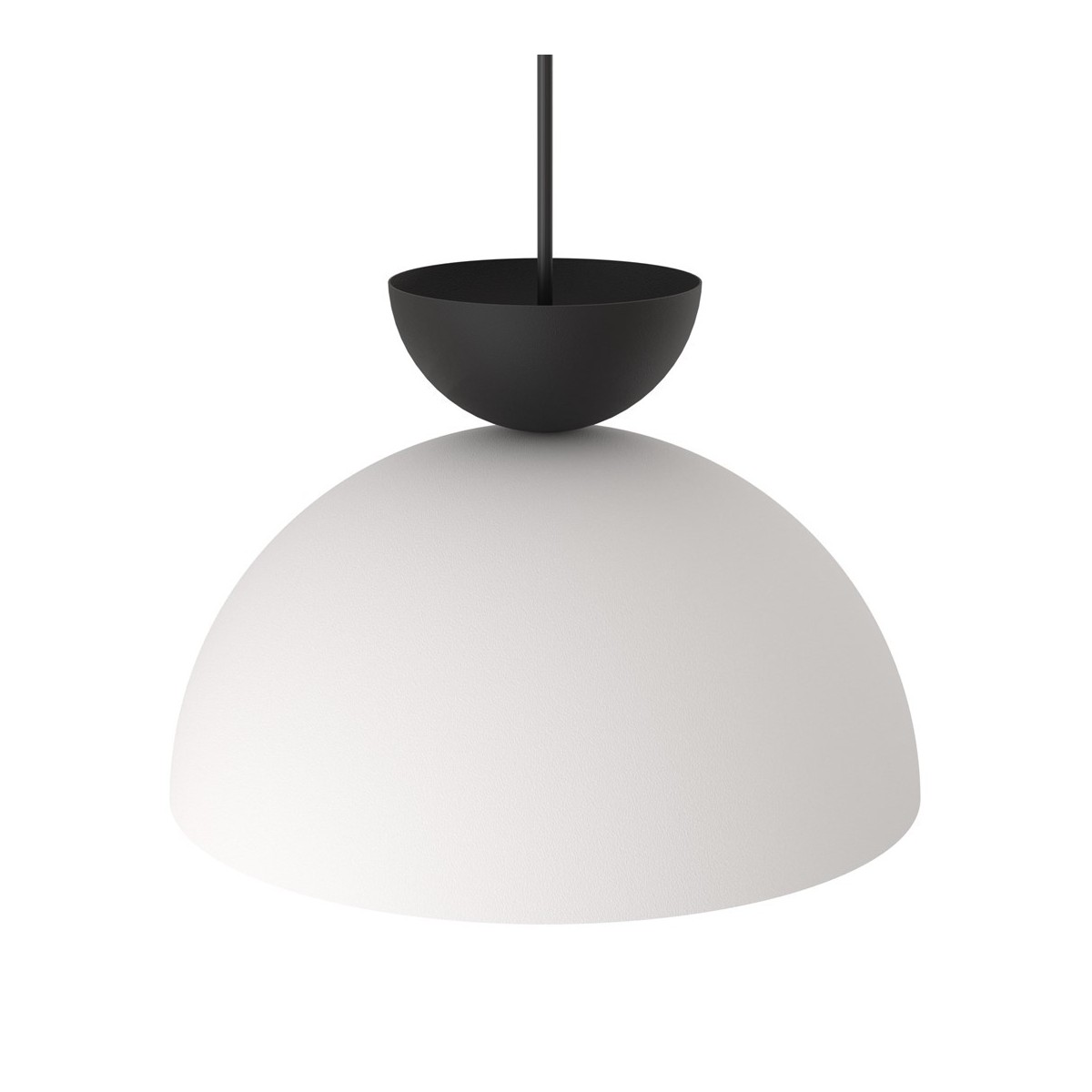 Emibig LUNARO 1S BL WHITE/BLACK EM1475/1S kolor czarny z kategorii lampy wiszące