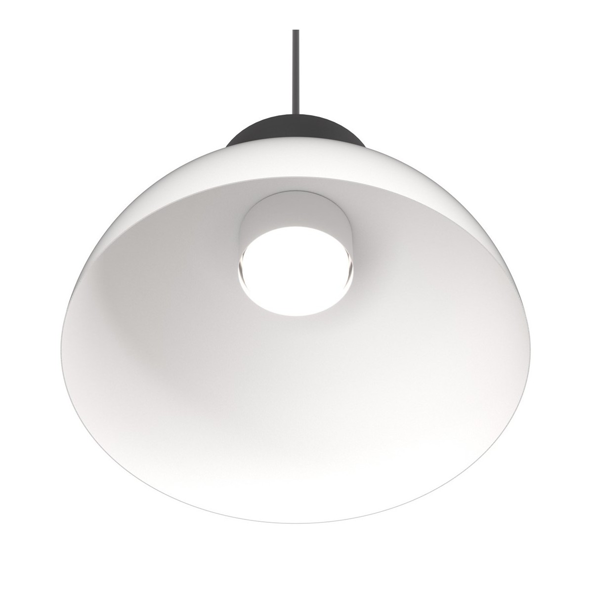 Emibig LUNARO 1S BL WHITE/BLACK EM1475/1S kolor czarny z kategorii lampy wiszące