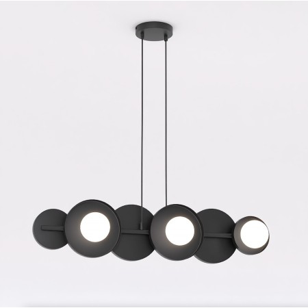 Emibig MODEL 6 BLACK EM1486/6 kolor czarny z kategorii lampy wiszące