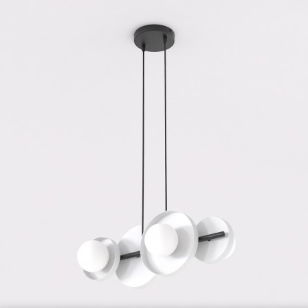 Emibig MODEL 4 BL WHITE EM1487/4 kolor czarny z kategorii lampy wiszące