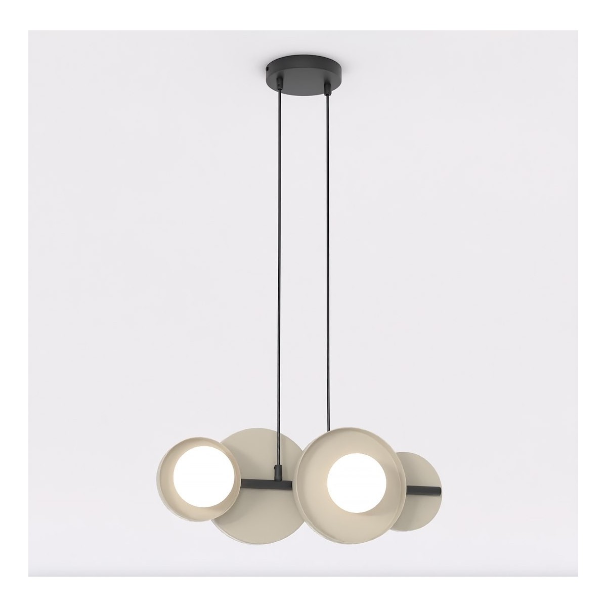 Emibig MODEL 4 BL MOKKA EM1488/4 kolor mocha z kategorii lampy wiszące