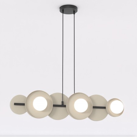 Emibig MODEL 6 BL MOKKA EM1488/6 kolor mocha z kategorii lampy wiszące