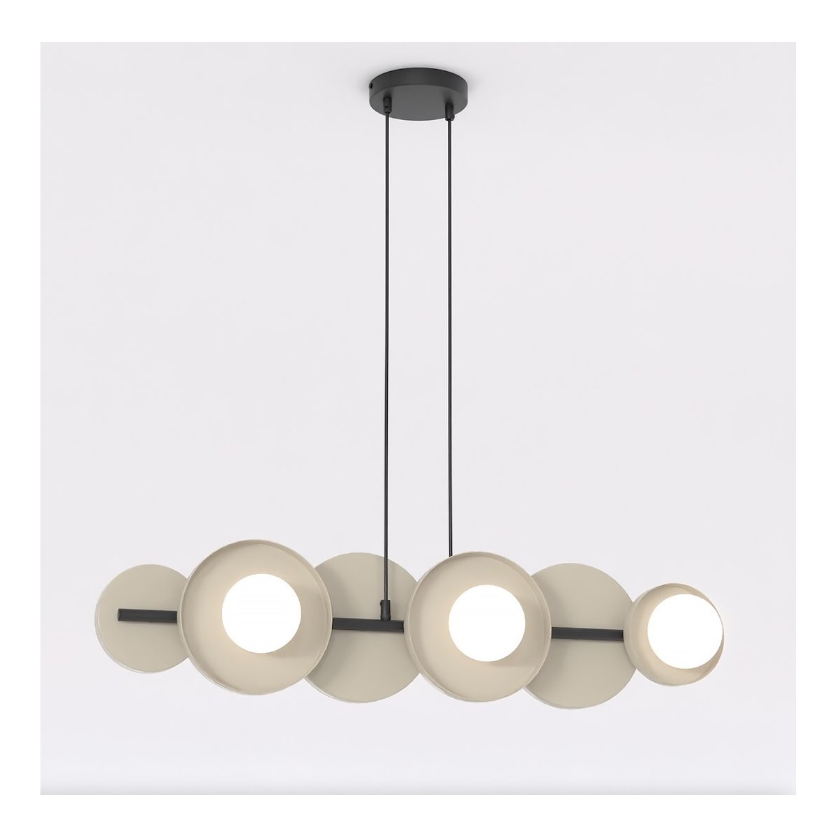 Emibig MODEL 6 BL MOKKA EM1488/6 kolor mocha z kategorii lampy wiszące