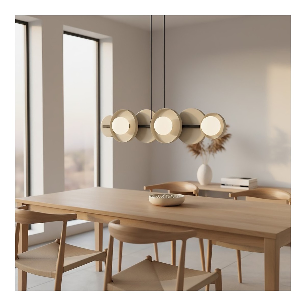 Emibig MODEL 6 BL MOKKA EM1488/6 kolor mocha z kategorii lampy wiszące