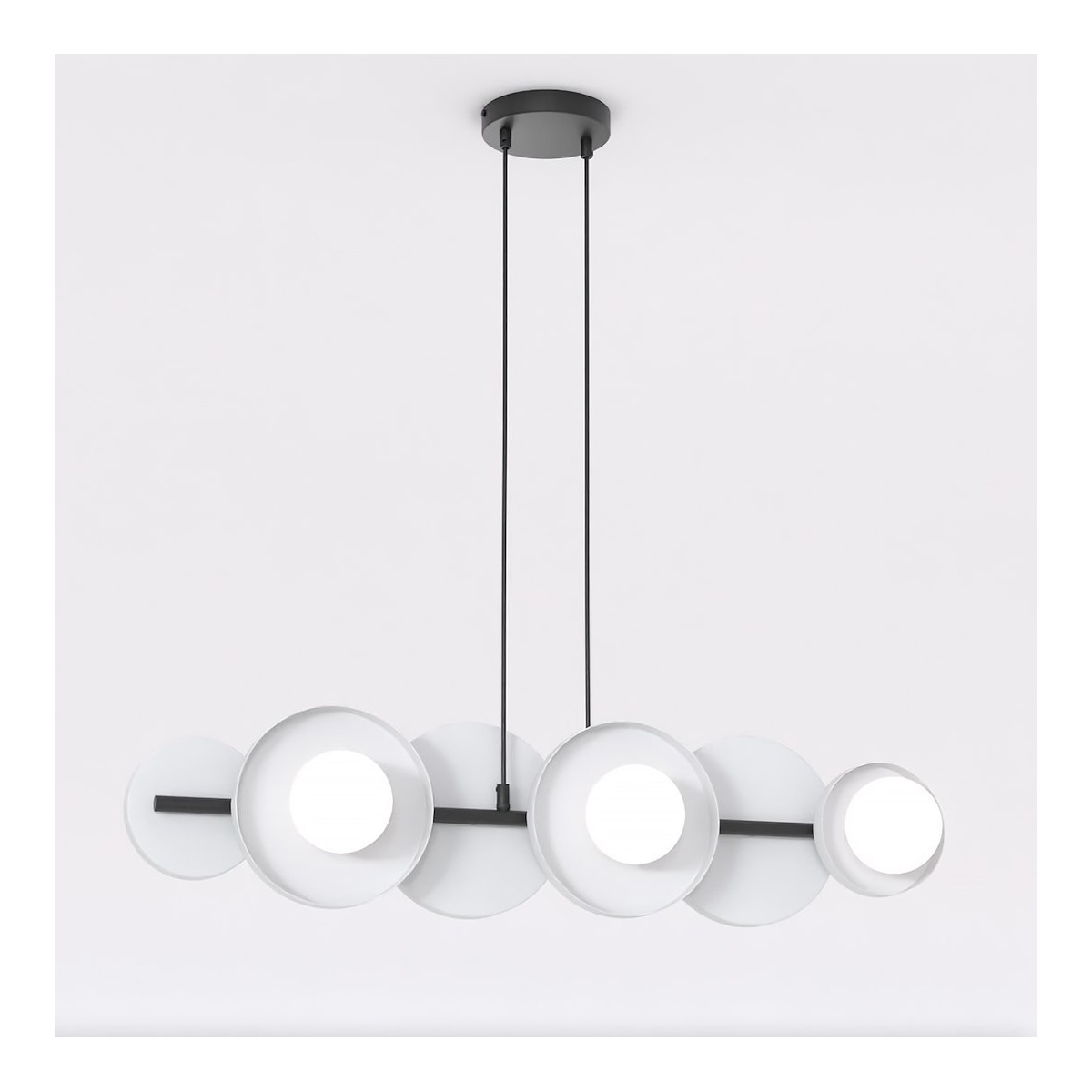 Emibig MODEL 6 BL GRAY EM1489/6 kolor szary z kategorii lampy wiszące