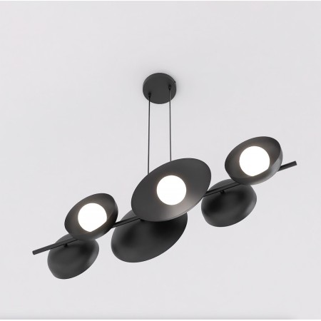 Emibig VOLUM 6 BLACK EM1482/6 kolor czarny z kategorii lampy wiszące