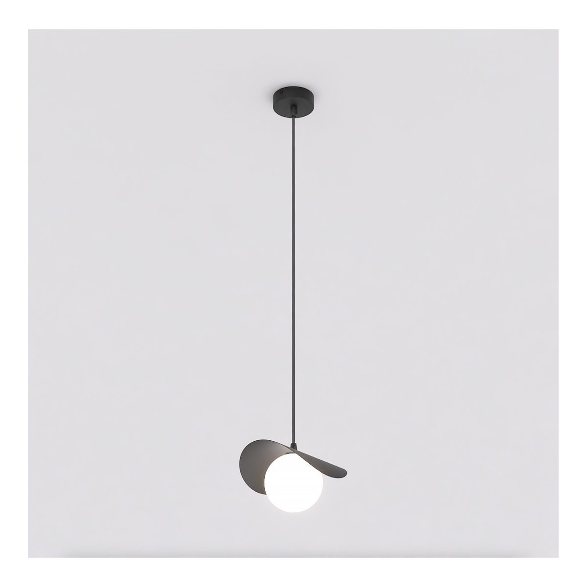 Emibig RITUAL 1 BLACK EM1490/1 kolor czarny z kategorii lampy wiszące