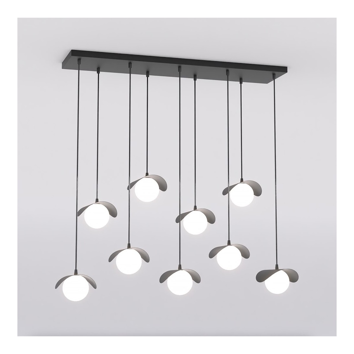 Emibig RITUAL 9 BLACK EM1490/9 kolor czarny z kategorii lampy wiszące