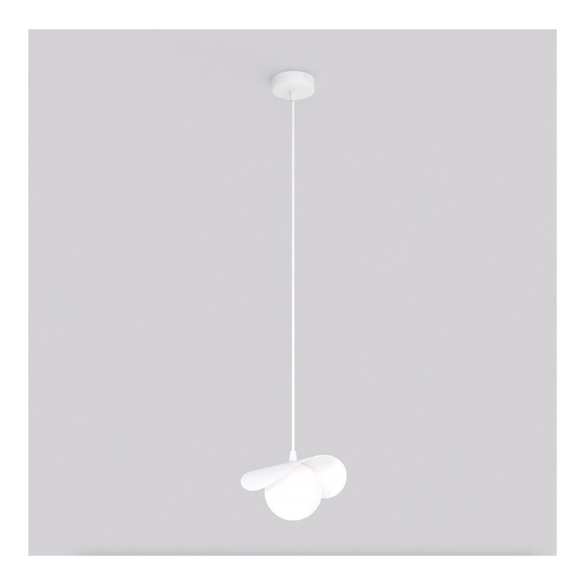 Emibig RITUAL 1 WHITE EM1584/1 kolor czarny z kategorii lampy wiszące