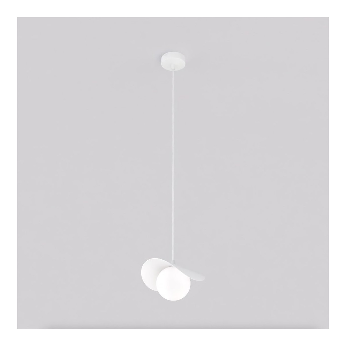 Emibig RITUAL 1 WHITE EM1584/1 kolor czarny z kategorii lampy wiszące